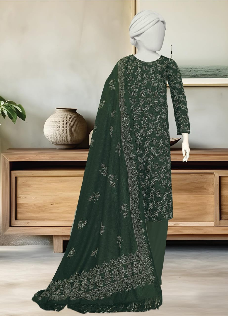 Kashmira By ABC Fabric | Printed Winter Zarri Collection Vol. 10