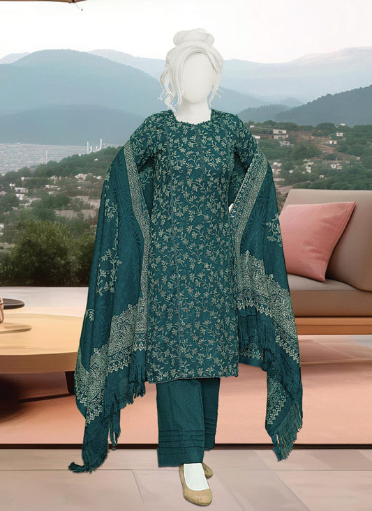 Kashmira by ABC Fabric | Unstitch 3 Pc Printed Winter Zarri Collection