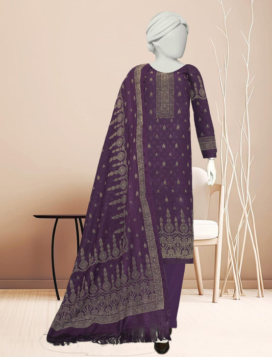 Kashmira by ABC Fabric | Printed Winter Zarri Collection Vol 09