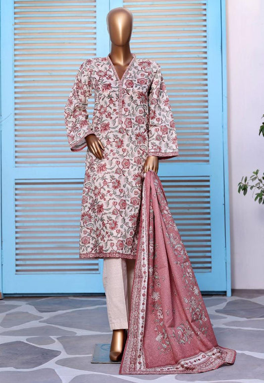 Bin Saeed | Stitch 3 Pc Printed Khaddar Collection
