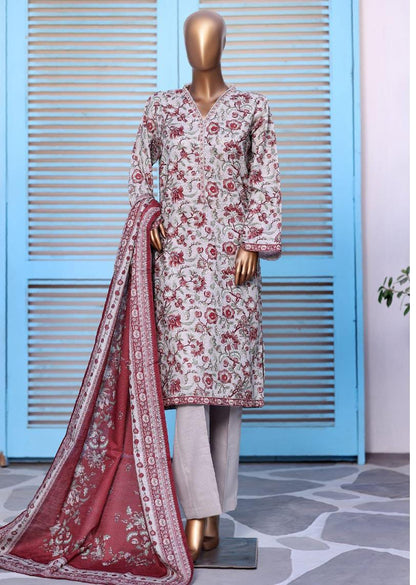 Bin Saeed | Stitch 3 Pc Printed Khaddar Collection