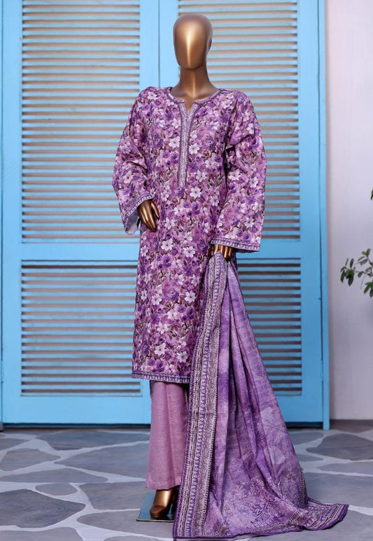 Bin Saeed | Stitch 3 Pc Printed Khaddar Collection