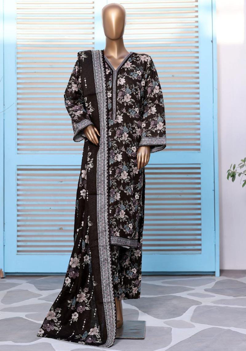 Bin Saeed | Stitch 3 Pc Printed Khaddar Collection