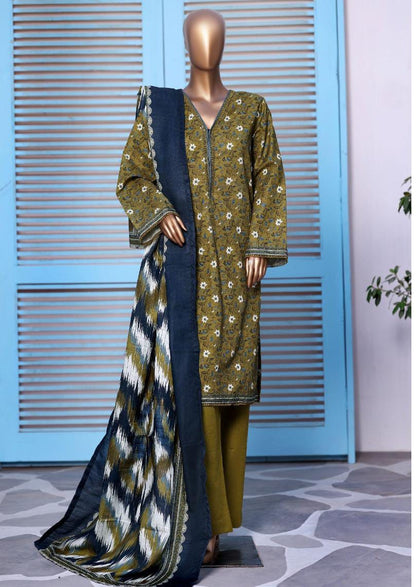 Bin Saeed | Stitch 3 Pc Printed Khaddar Collection