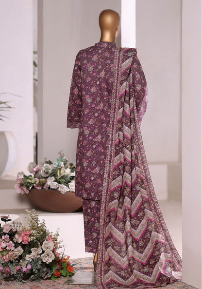 Bin Saeed | Stitched 3 Pc Embroidered Khaddar Collection