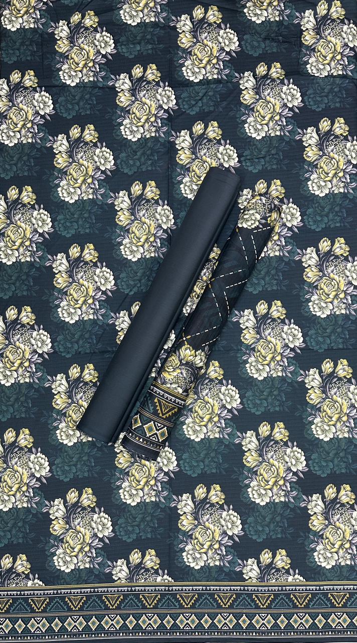 Riwayat|Unstitched 3 Pc Printed Viscose Collection