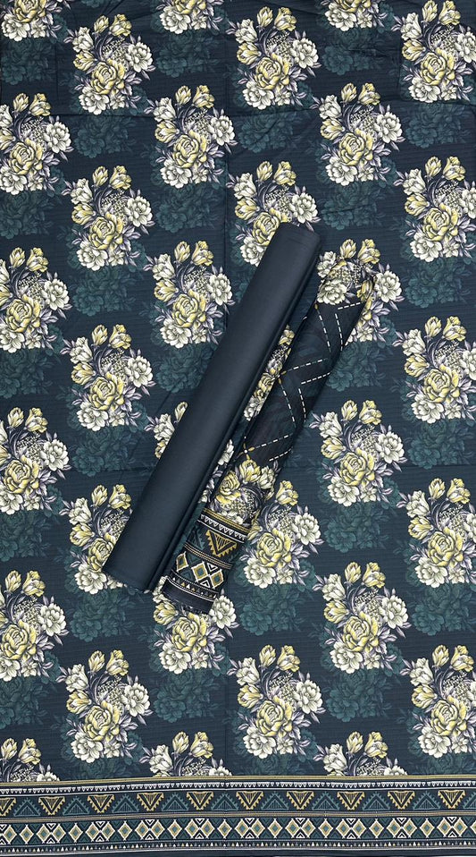 Riwayat|Unstitched 3 Pc Printed Viscose Collection