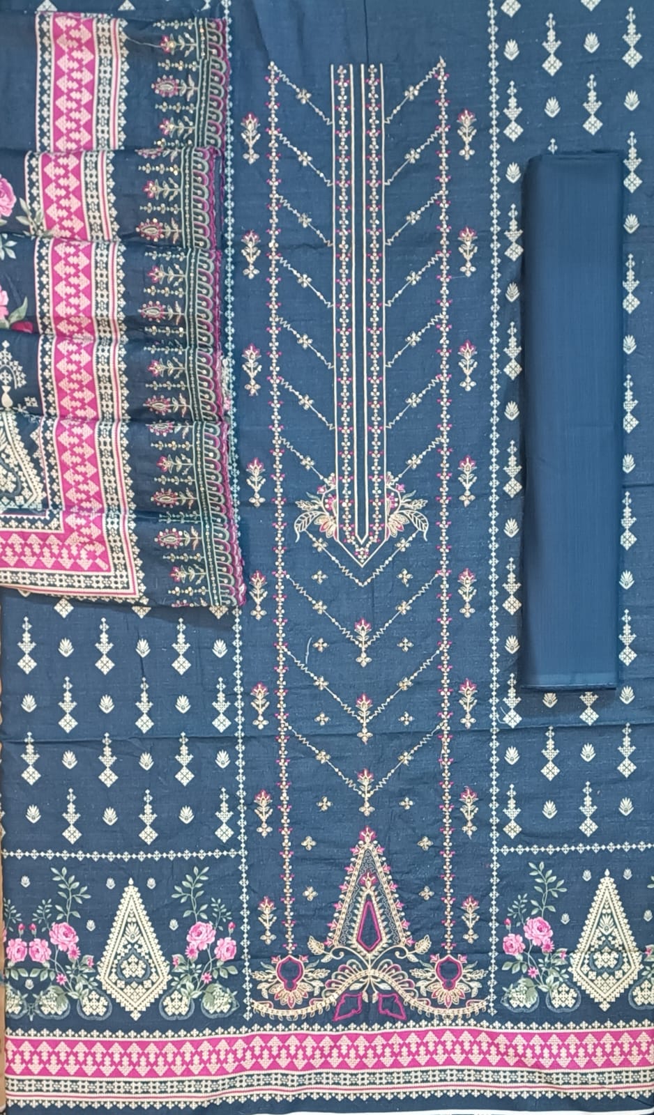 Bin Saeed | Unstitched 3pc Embroidered Khaddar Collection