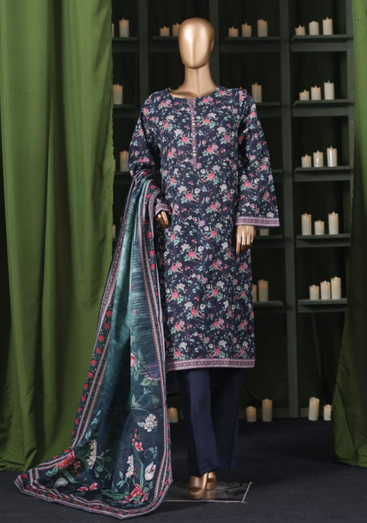 BIN SAEED | Stitch 3 Pc Printed Khaddar Collection