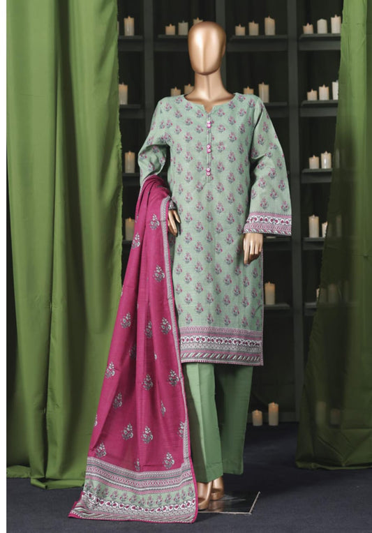 BIN SAEED | Stitch 3 Pc Printed Khaddar Collection