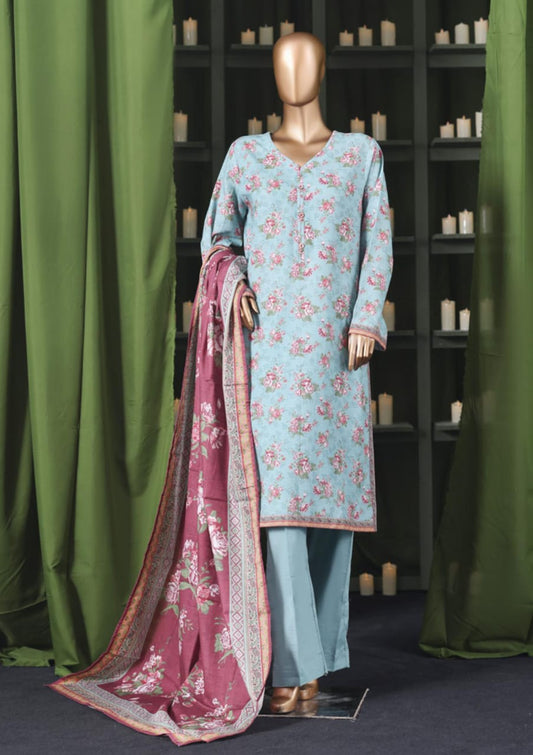BIN SAEED | Stitch 3 Pc Printed Khaddar Collection