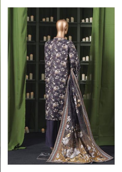 BIN SAEED | Stitch 3 Pc Printed Khaddar Collection