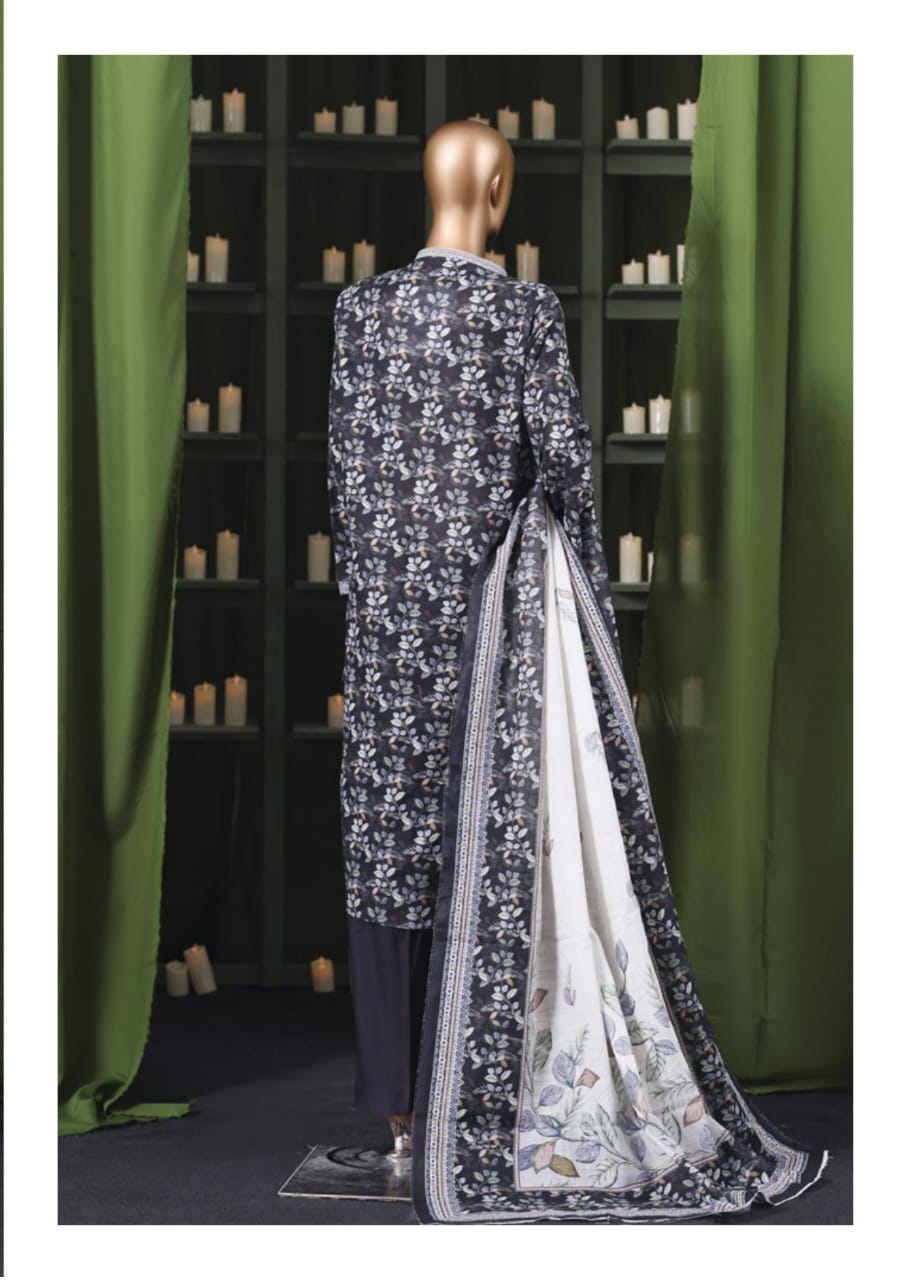 BIN SAEED | Stitch 3 Pc Printed Khaddar Collection