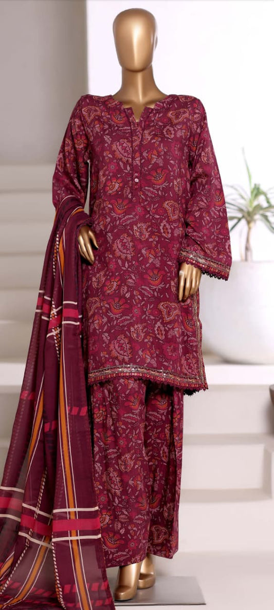 Sada Bahar | Stitched 3 Pc Embroidered Viscose Collection