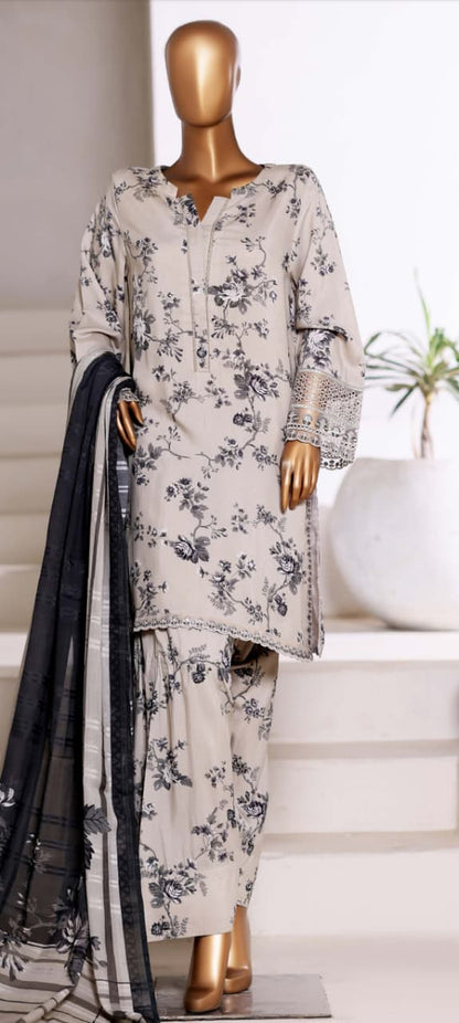 Sada Bahar | Stitched 3 Pc Embroidered Viscose Collection