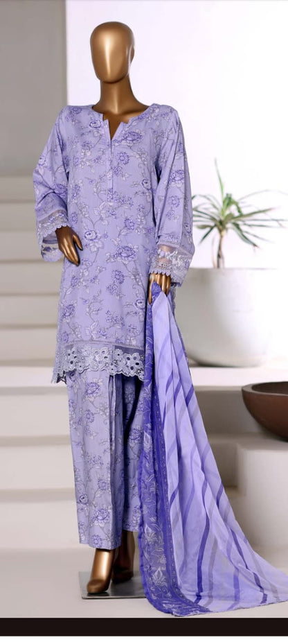 Sada Bahar | Stitched 3 Pc Embroidered Viscose Collection