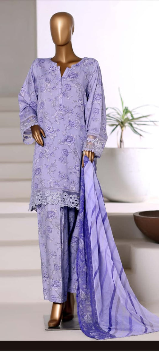 Sada Bahar | Stitched 3 Pc Embroidered Viscose Collection