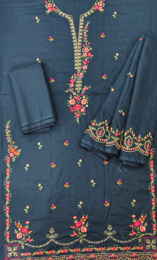 Bin Saeed | Unstitched 3pc Embroidered Khaddar Collection