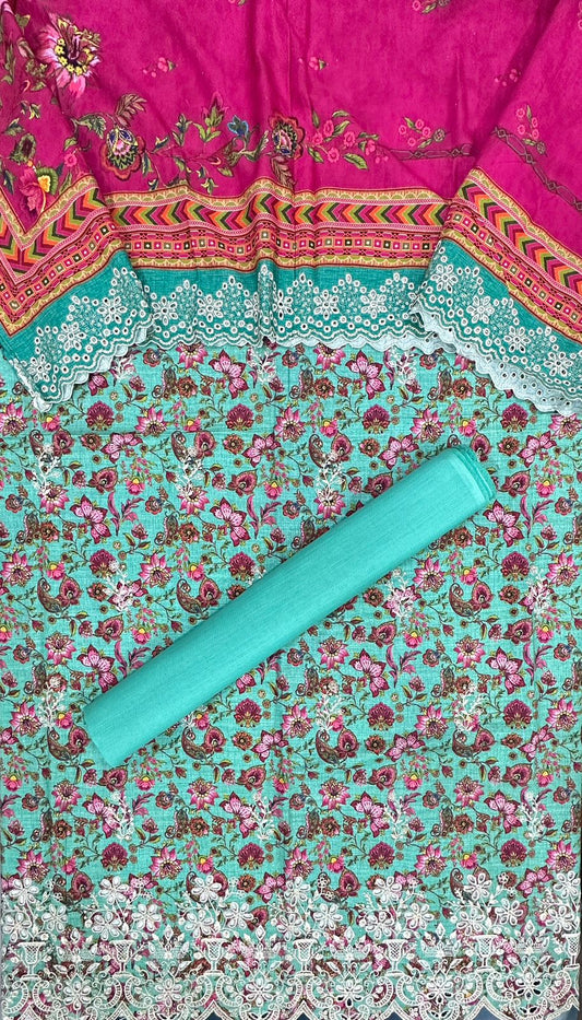 Bin Saeed | Unstitched 3pc Embroidered Khaddar Collection