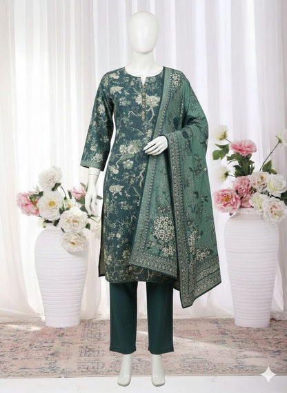 BIN SAEED | Stitch 3 Pc Printed Khaddar Collection