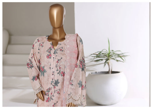 Sada Bahar | Stitch 3 Pc Laser Fusion Chikankari Khaddar Collection