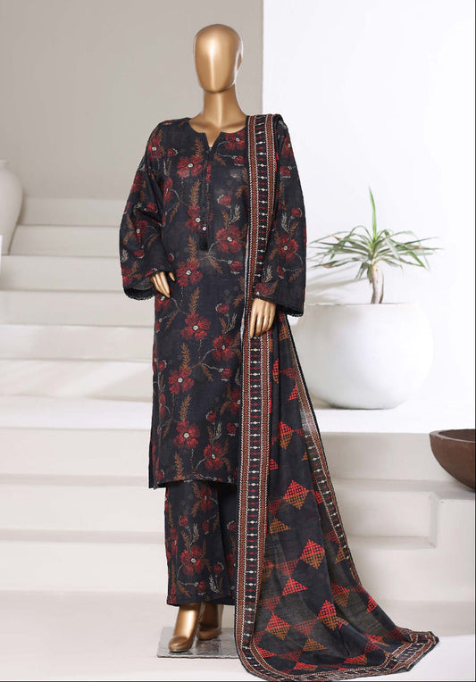 SADABAHAR | 3 Pc Stitched Printed Khaddar Collection