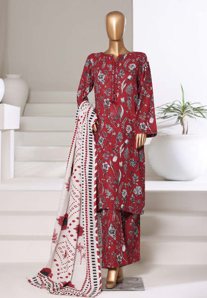 SADABAHAR | 3 Pc Stitched Printed Khaddar Collection
