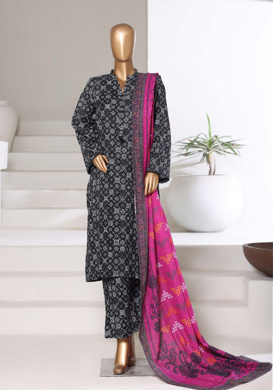 SADABAHAR | 3 Pc Stitched Printed Khaddar Collection