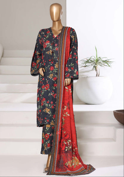 SADABAHAR | 3 Pc Stitched Printed Khaddar Collection