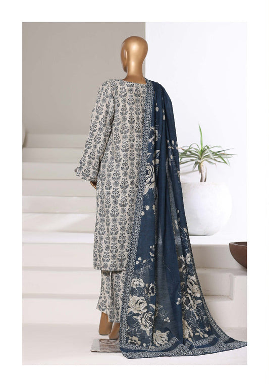 SADABAHAR | 3 Pc Stitched Printed Khaddar Collection