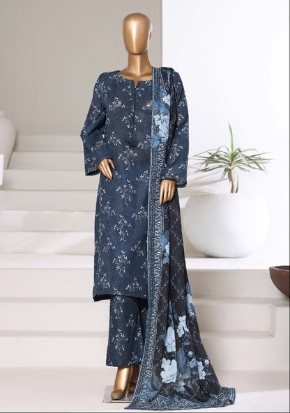 SADABAHAR | 3 Pc Stitched Printed Khaddar Collection