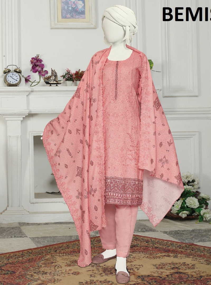 Bemisal by ABC | Unstitched 3-Piece Embroidered Printed Karandi Collection
