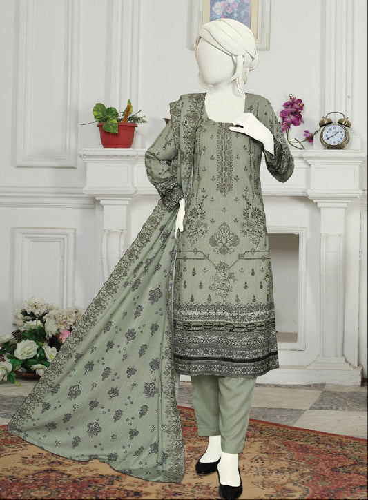 Bemisal by ABC | Unstitched 3-Piece Embroidered Printed Karandi Collection