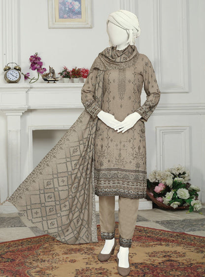 Bemisal by ABC | Unstitched 3-Piece Embroidered Printed Karandi Collection