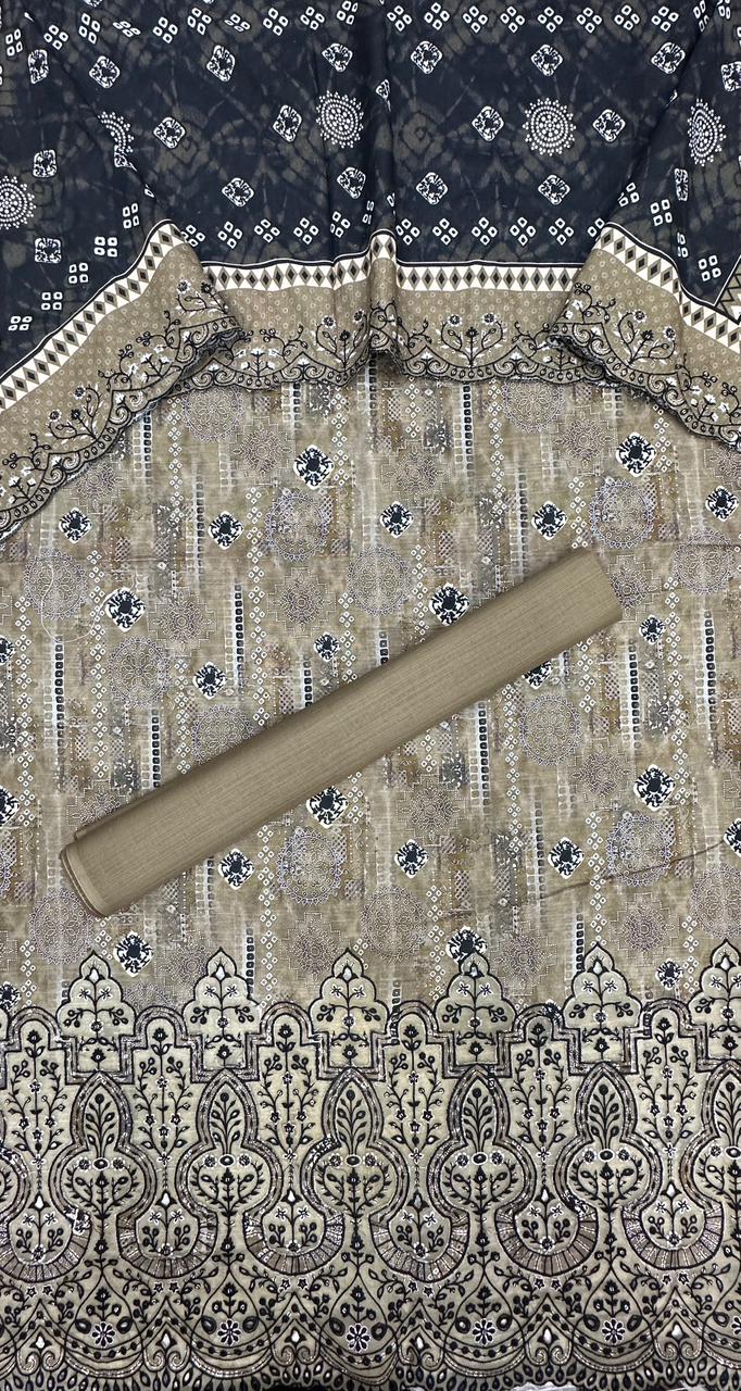 Riwayat | Unstitched 3 Pc Embroidered Khaddar Collection