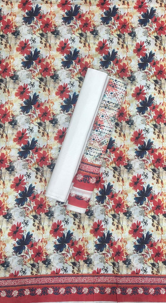 Riwayat | Unstitch 3 PC Printed Lawn Collection