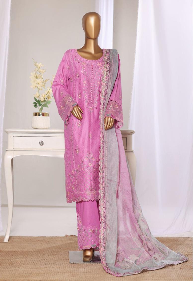 Bin Saeed | Stitch 3 PC Luxury Jacquard  Embroidered  Collection