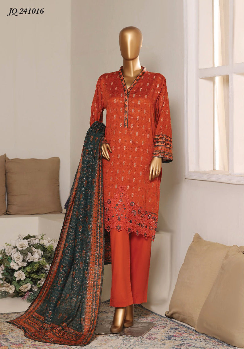 Riwayat | Stitch 3 Pc Premium Embroidered Lawn Collection