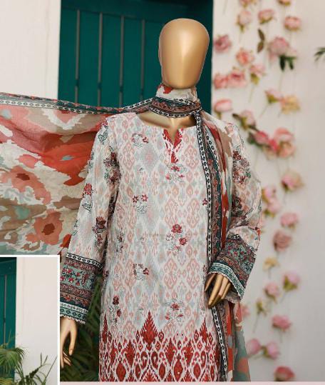 HZ | Unstitch 3-Piece Embroidered Lawn Collection