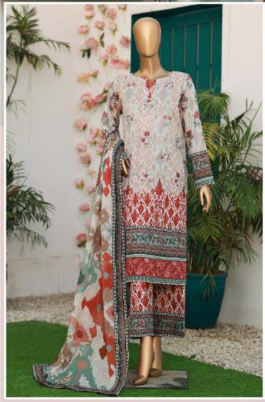 HZ | Unstitch 3-Piece Embroidered Lawn Collection