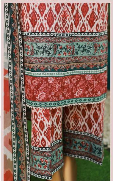 HZ | Unstitch 3-Piece Embroidered Lawn Collection