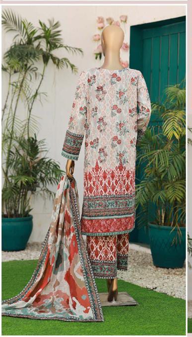HZ | Unstitch 3-Piece Embroidered Lawn Collection