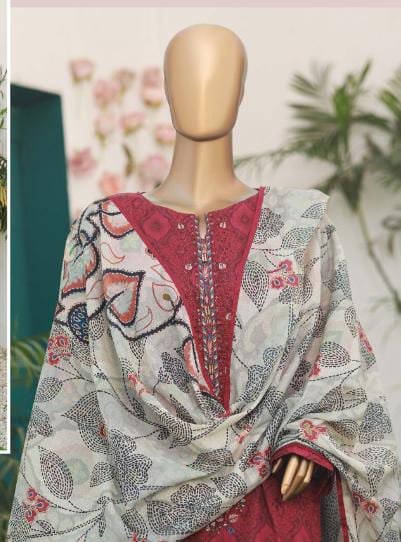 HZ | Unstitch 3-Piece Embroidered Lawn Collection
