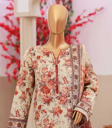 HZ | Unstitch 3-Piece Embroidered Lawn Collection