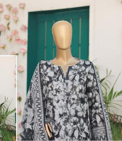 HZ | Unstitch 3-Piece Embroidered Lawn Collection