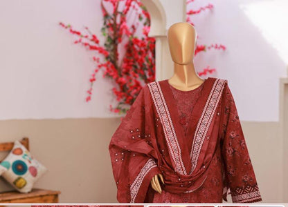 HZ | Unstitch 3-Piece Embroidered Lawn Collection