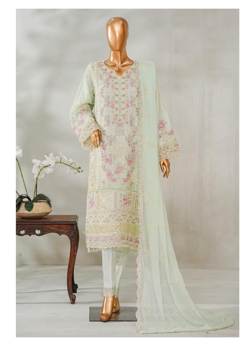 Sada Bahar | Stitched 3 PC Luxury Chiffon Collection