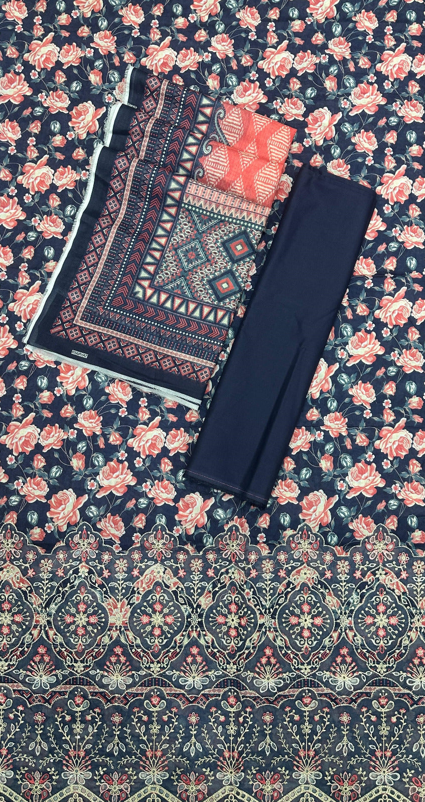 Riwayat | Unstitched 3 Pc Embroidered Lawn Collection