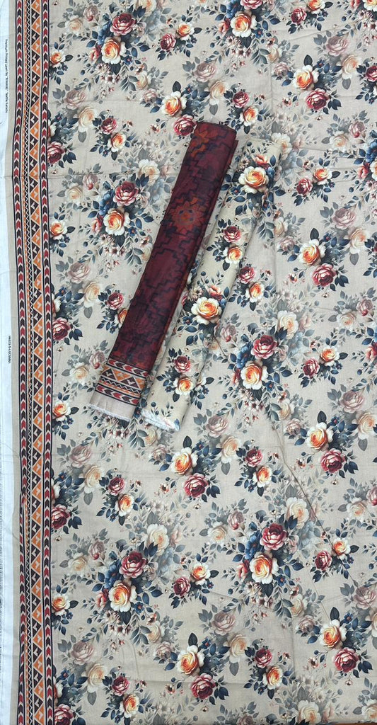 Riwayat | Unstitch 3 PC Printed Lawn Collection