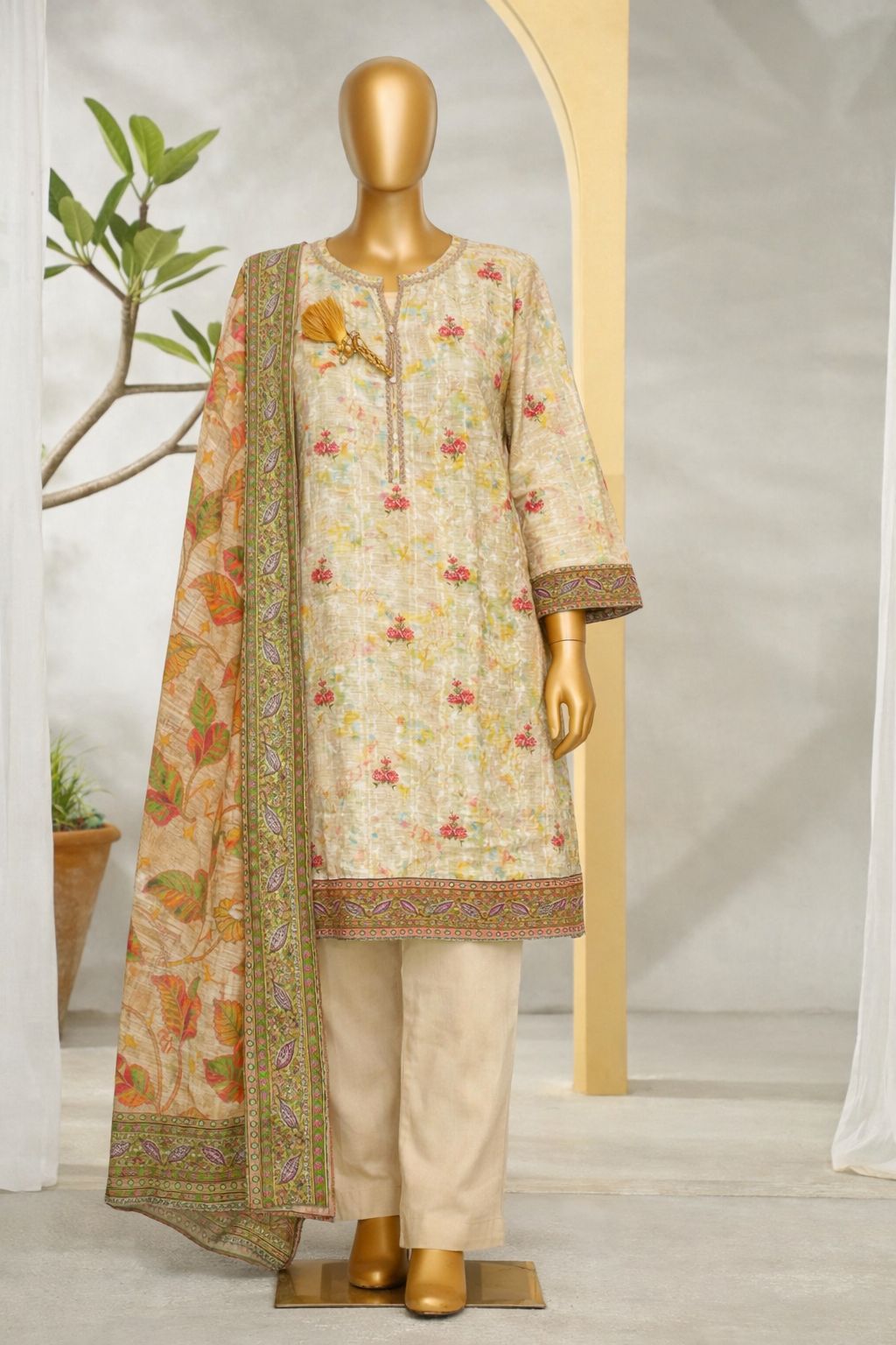 Riwayat | Stitch 3 Pc Printed Lawn Collection